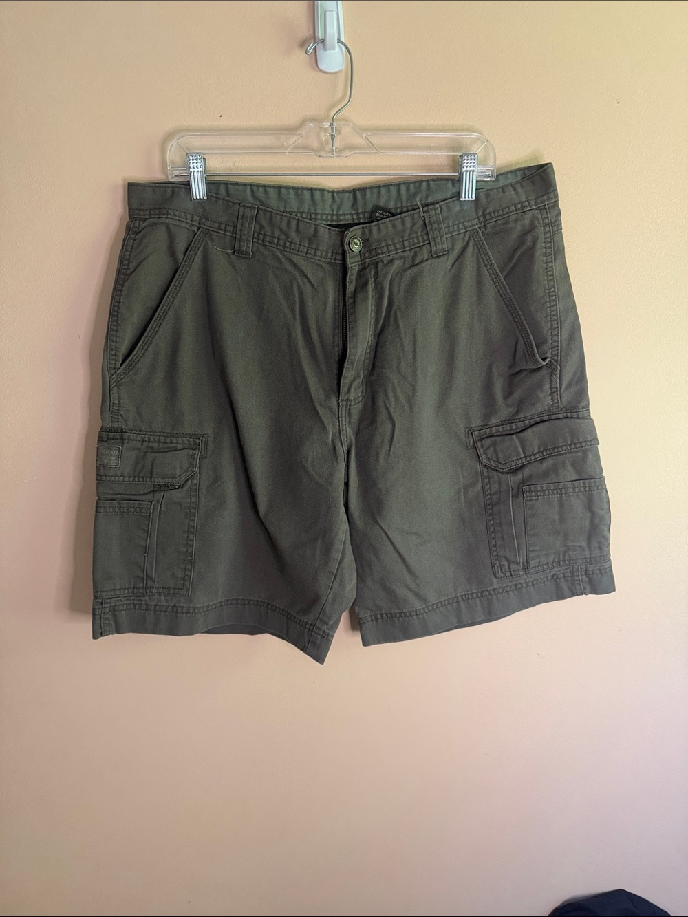 RedHead Olive Green Men's Cargo Shorts